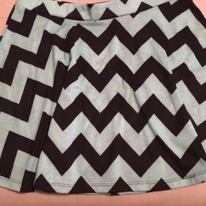 A Beautiful Blue and Black Skirt!